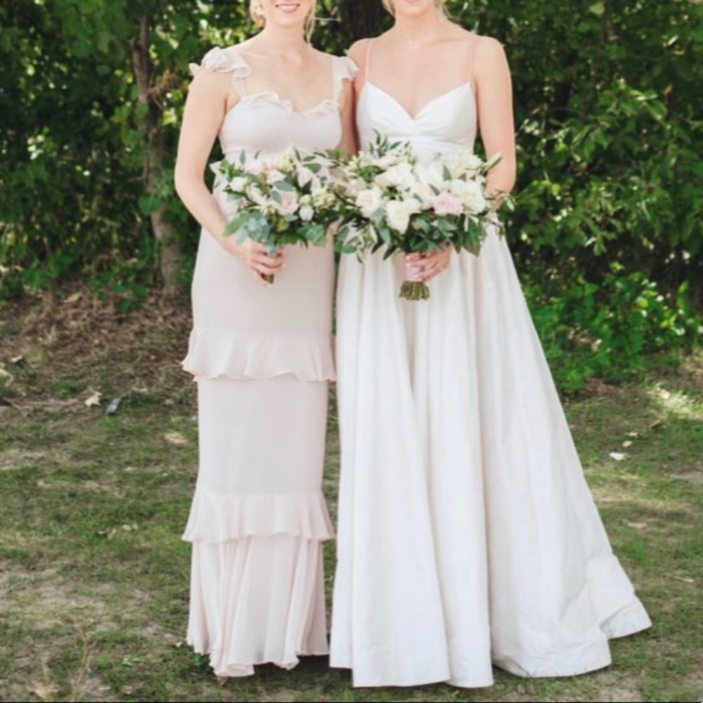 Gweneth Ruffle Maxi Gown